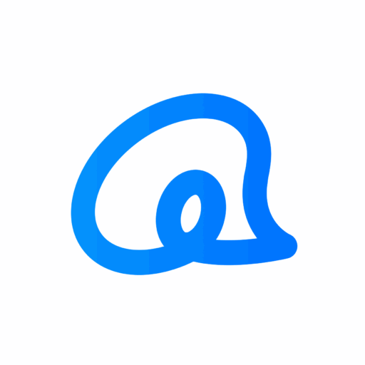 Avannis logo mark, a blue looping speech bubble